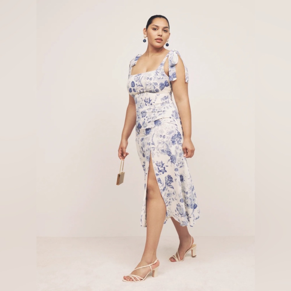 NWT Reformation Twilight Dress ES in Lucerne